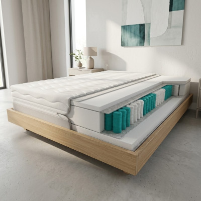Matratze Exclusieve Matrassen met Viscoschuim Kern 7 Zones Luxe Slaapkamer 140x200cm