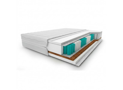 Matratze Exclusieve matrassen met visco kern 120x200 King Size Schlafhimmel 18cm