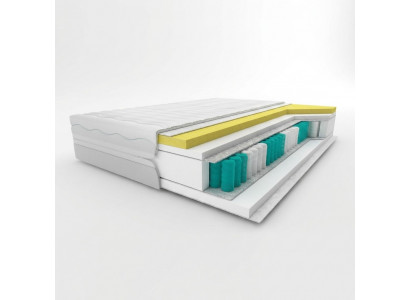 Hoogwaardige matrassen 7 zones bed visco schuim 100x200 matrassen luxe 20 cm