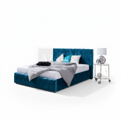 Bett Polster Design Luxe Dubbel Hotelbedden Echtpaar 160 x 200cm Slaapkamer Fluweel