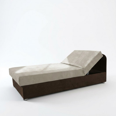 Bedden Hout Leder 80x200cm Stoffering Echtgenoot Design Leder Hotel Boxspring Meubels