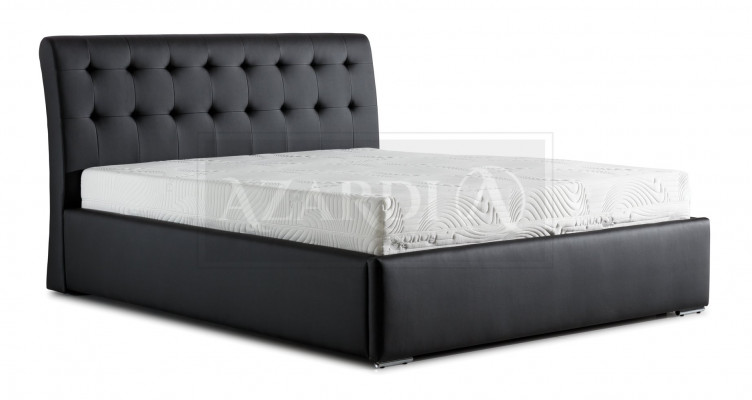 Klassieke luxe bedden bekleding leer textiel hoogwaardig slaapkamer bed nieuw