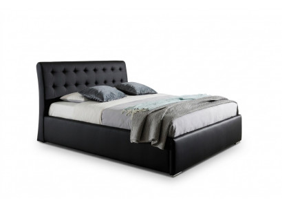 Klassieke luxe bedden bekleding leer textiel hoogwaardig slaapkamer bed nieuw