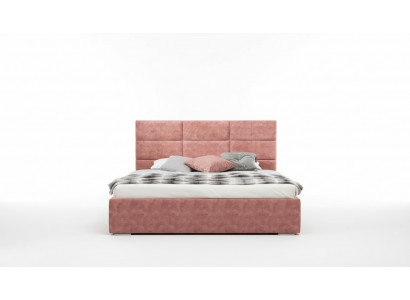 Tweepersoonsbed Klassiek Hoogwaardig Design Textiel Frame Bed Bedden 140 x 200