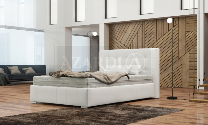 Klassiek bed Moderne stijl Dubbel hout Hotelbedden Slaapkamer 160x200cm Nieuw