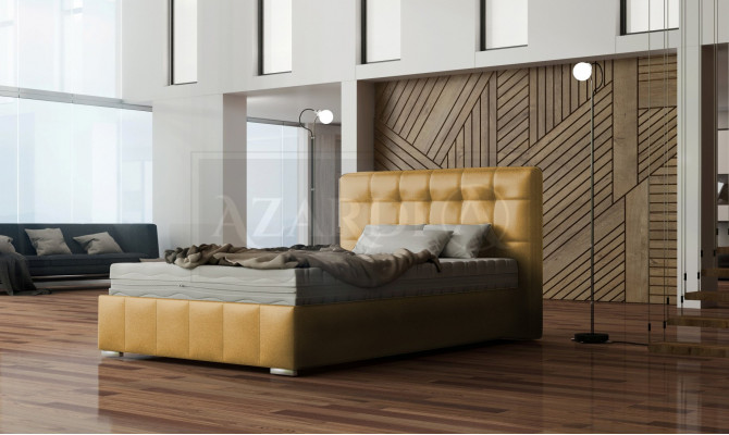 Klassiek bed Moderne stijl Dubbel hout Hotelbedden Slaapkamer 160x200cm Nieuw