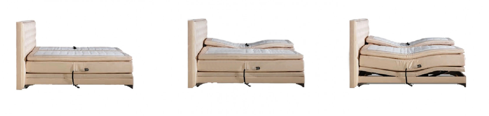 Orthopedisch bed Dubbele bedden Verstelbare functie inclusief matras.
