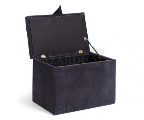Poef Voetenbank Ottomaan Zitkruk Beklede kruk Zitpoef Elegante Kist Box nieuw