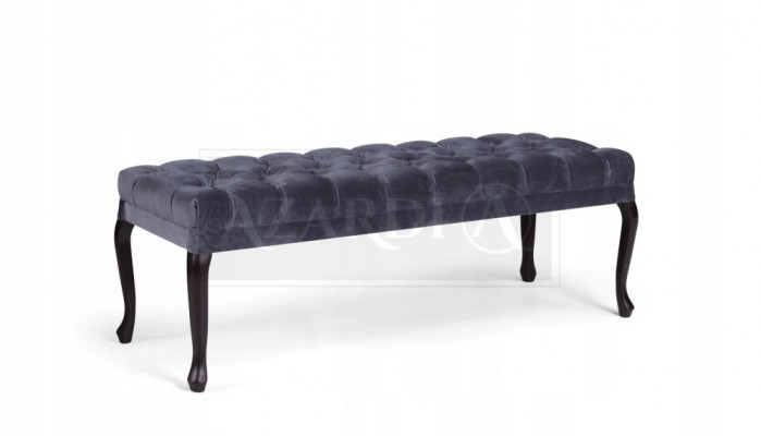 Hocker fauteuil televisieontwerp bekleding voetenbank Chesterfield textiel nieuwe ottomaan