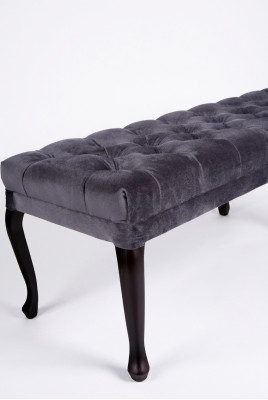 Hocker fauteuil televisieontwerp bekleding voetenbank Chesterfield textiel nieuwe ottomaan