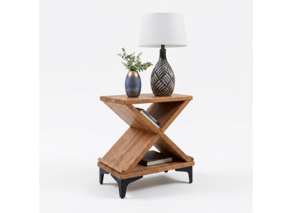 Nachtkastje Nachtconsole Design Bijzettafel Slaapkamer Tafel Nachtkastjes Hout