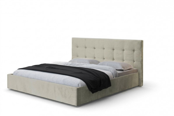 Luxueus gestoffeerde designbedden dubbel modern bed echt exclusief 180x200 cm frame