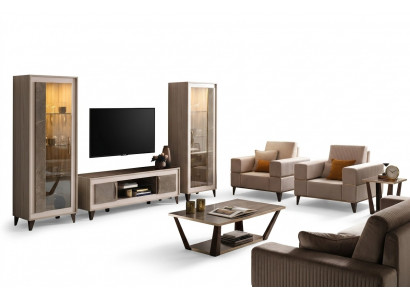 Sofagarnituur 3211-zits Set Design Bankstellen Beklede Banken 4-delig Textiel Relax Nieuw