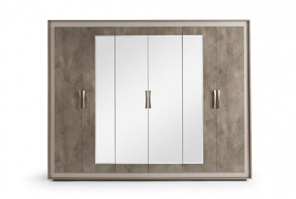 Klassieke antieke stijl kledingkast kast hout garderobe slaapkamer nieuw