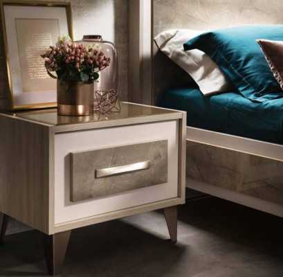 Luxe slaapkamerbed tweepersoonsbed modern hout fluweel gestoffeerd bed nieuw luxe