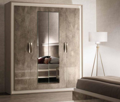Luxe kledingkast Kledingkasten Wonen Kasten Italiaanse houten meubelen