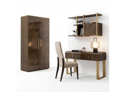 Klassieke moderne stijl stoel hout textiel fauteuil clubstoel gestoffeerd design lounge