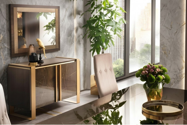 Laden ontwerper dressoir zijlaagplank kast woonkamer decoratief rek