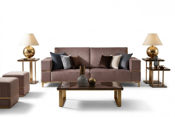 Edele design salontafel bijzettafel bank woonkamer tafel tafels roestvrij staal