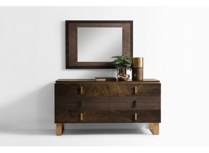 Console tafel dressoir met spiegel luxe meubelset console 2-delig. Gemaakt.
