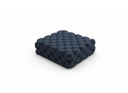 Klassiek Chesterfield design luxueuze voetenbank van textiel hocker Ottomaans