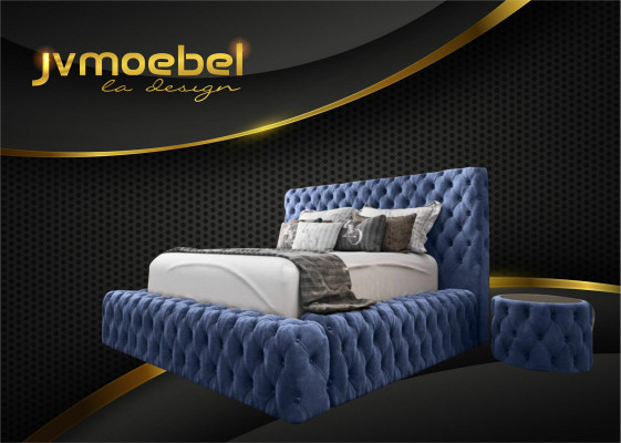 Bedtextiel Slaapkamermeubilair Luxe Moderne Bedden Chesterfield Boxspring Nieuw