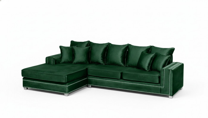 Hoekbank L-vorm Textiel Luxe Design Woonlandschap Gestoffeerde Bank Banken Meubels