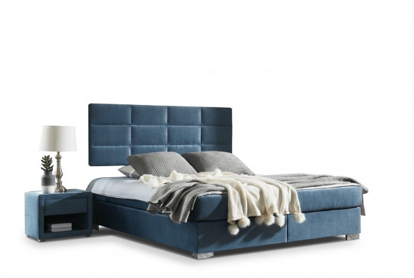Luxe boxspring bed 140 160 180 x 200cm bedden dubbele slaapkamer meubels stof