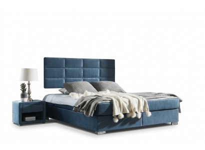 Luxe boxspring bed 140 160 180 x 200cm bedden dubbele slaapkamer meubels stof