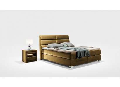 Slaapkamer Luxe Boxspring Bedden Tweepersoons Meubels Stof 140 160 180 x 200cm