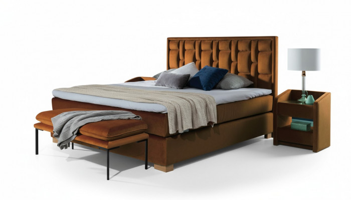 Hocker Poufa Voetenbank Hocker Gestoffeerde Hocker Sithubbel Bijzetmeubel Stof Loft Nieuw