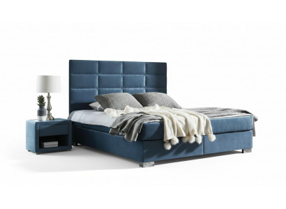 Bed textiel slaapkamer design meubels moderne luxe bedden bedframe stof nieuw