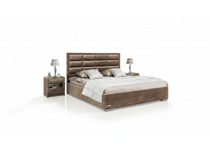 Luxe bed 3-delige set nachtkastje meubels luxe matras slaapkamer bedframe nieuw