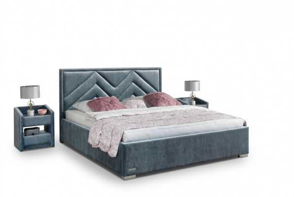 Bedtextiel Slaapkamer Design Meubels Modern Luxe Bedden Bedframe Stof Nieuw