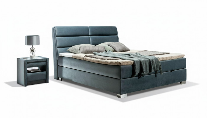 Bedtextiel 2x nachtkastje 3-delige slaapkamerset meubilair luxe modern bedden nieuw