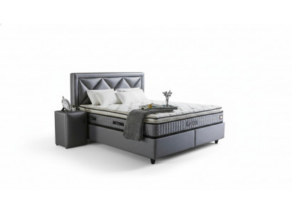 Luxe bed 3-delige set nachtkastje meubels luxe slaapkamer matras bedframe nieuw
