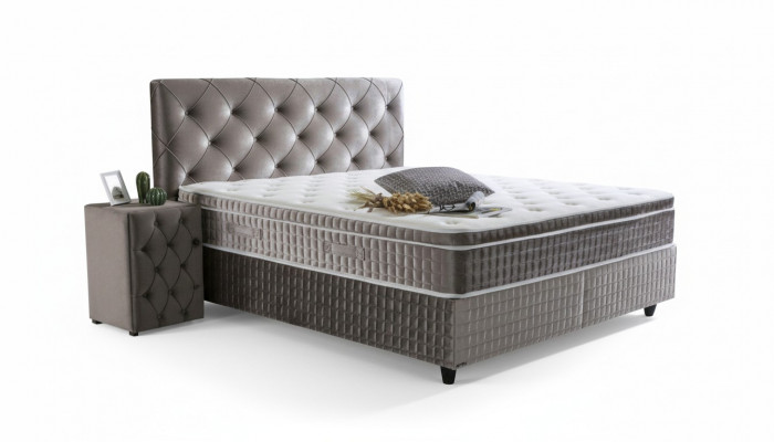 Meubels Luxe Modern Bedden Beklede Chesterfield Bedden Slaapkamer