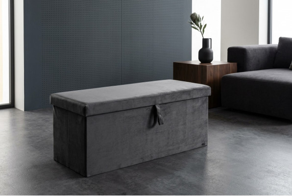 Modern design opbergdoos luxe slaapkamer kruk textiel kist dozen