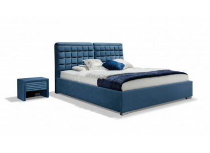 Luxe boxspringbed ontwerp stof hotelbedden slaapkamer meubels tweepersoons.