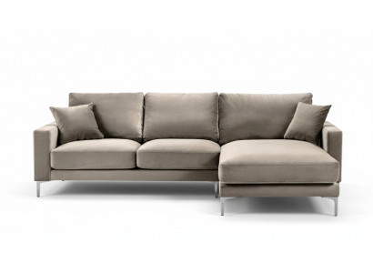 Beige hoekbank stof woonkamer design bankstellen gestoffeerde bank bankstellen hoekbank nieuw