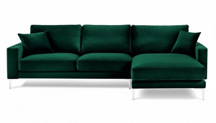 Loft bank Luxe hoekbank meubels hoekbank fluweel banken woonkamer banken groen