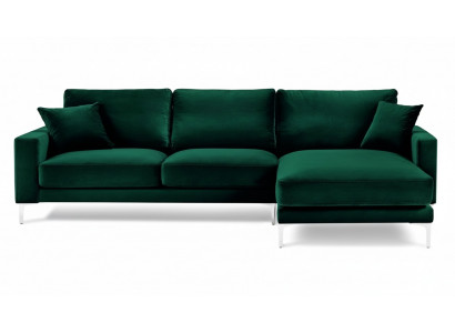 Loft bank Luxe hoekbank meubels hoekbank fluweel banken woonkamer banken groen