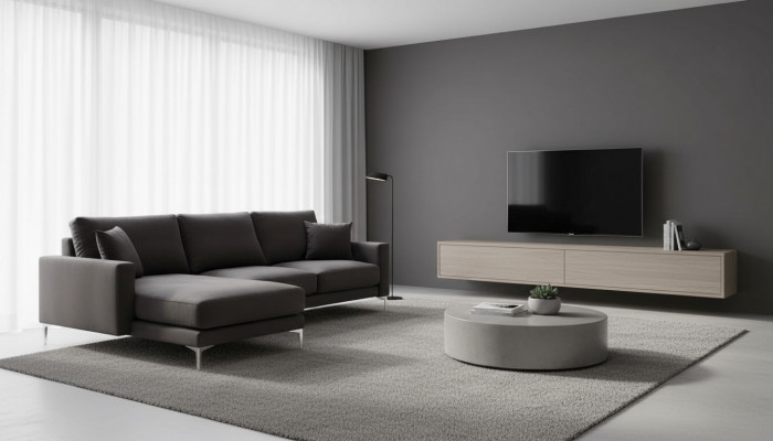 Bankstellen Italiaanse meubels Zwart hoekbank Woonkamer Ontwerp Bankstellen Gestoffeerd Sofa