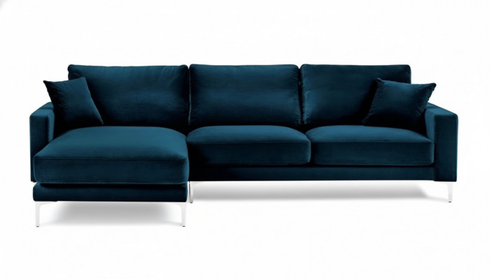 Bankstellen Nieuw Creatieve Turkoois Hoekbank Stof Woonkamer Ontwerp Banken Bekleding Sofa