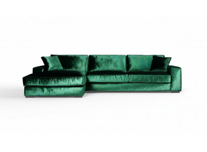 Hoekbank Bankstellen Italiaanse meubels Stoffen woonkamer Bankstellen Bekleding Bank Groen Nieuw