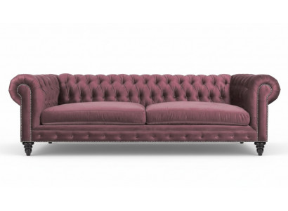 Chesterfield Creatieve Meubels Stof Roze Bank Woonkamer Modern Driezitsbank