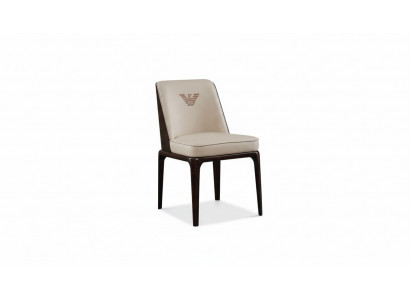 Leder Luxe Beige Groep Eetkamerstoel Modern Design Meubels Hout 6 Stoelen