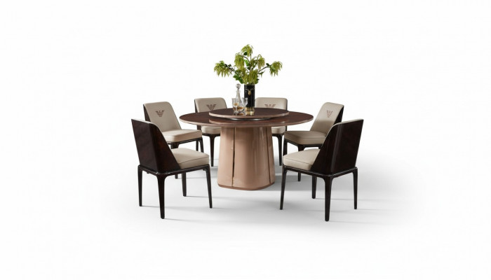 Eettafel Tafel Meubels Armstoel Stoel Set 5-delig Groep Design Eetkamer