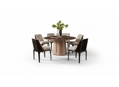 Eettafel Tafel Meubels Armstoel Stoel Set 5-delig Groep Design Eetkamer