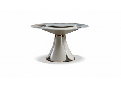 Eettafel Lederen Steen Tafels Hout Luxe Moderne Design Meubels Tafel
